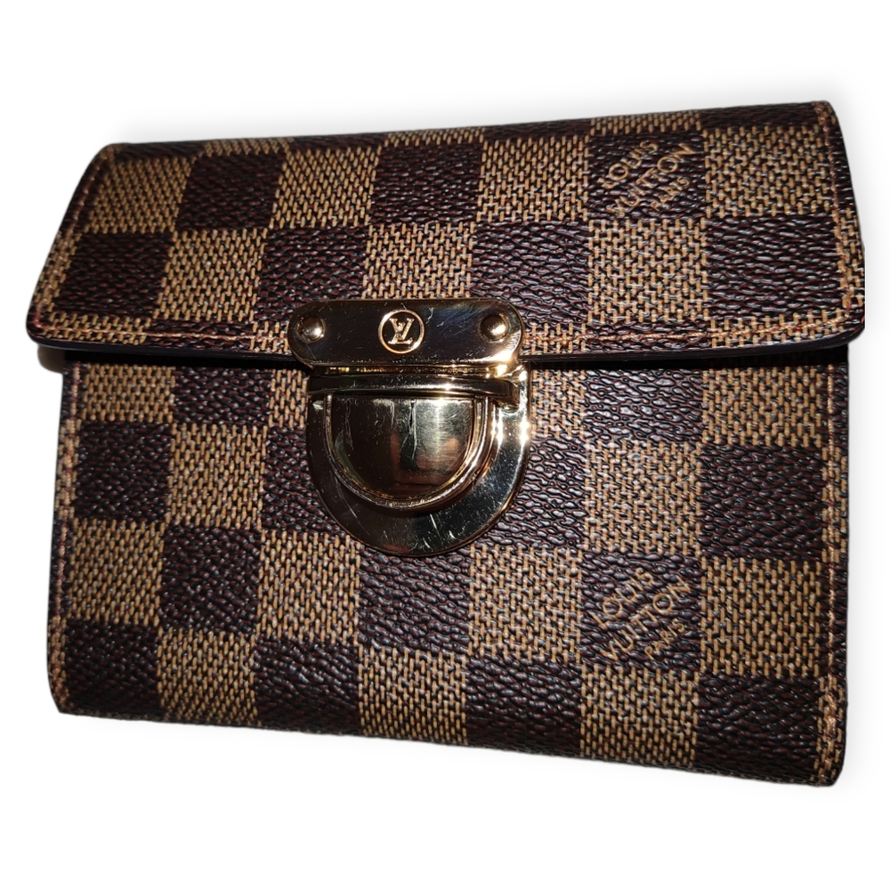 Louis Vuitton Damier Ebene Koala Compact wallet